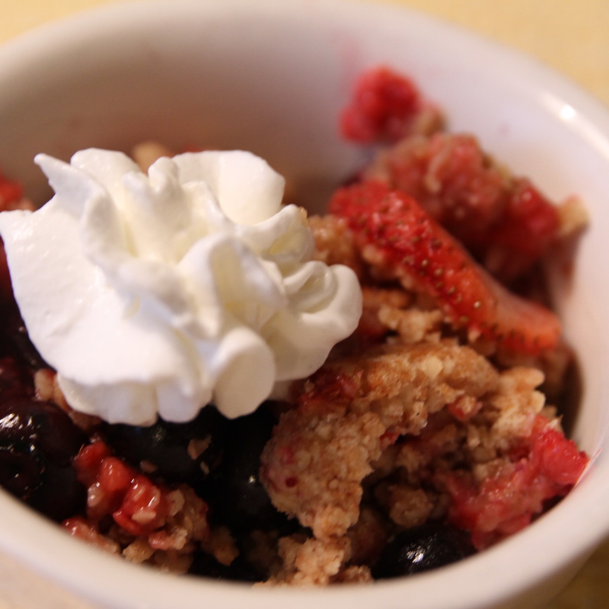 Triple Berry Crisp