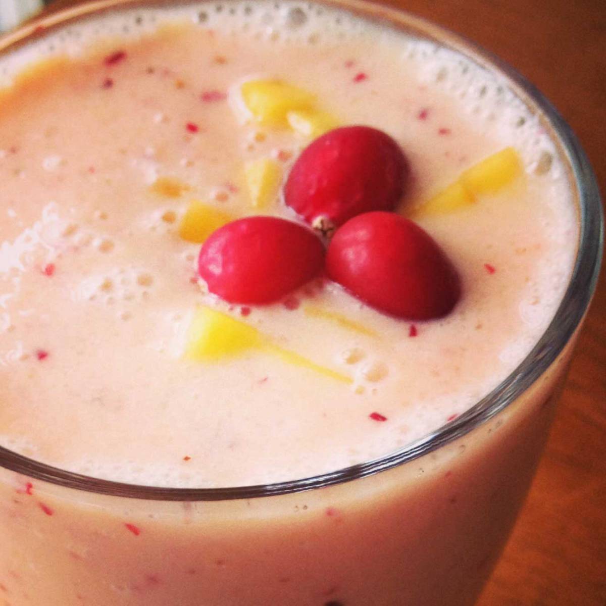Mango Cranberry Smoothie