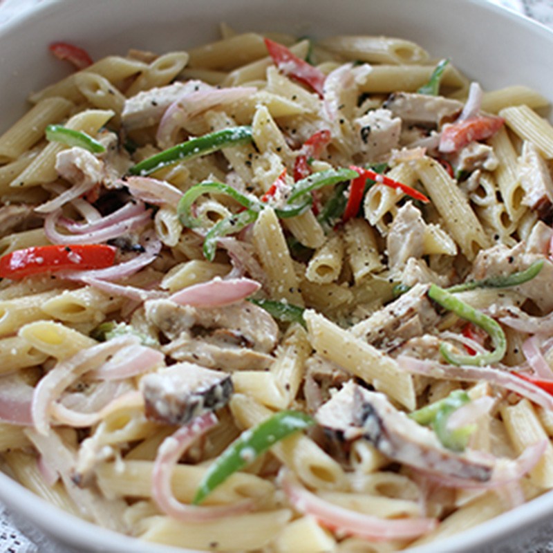 Creamy Chicken Pepper&nbsp;Penne