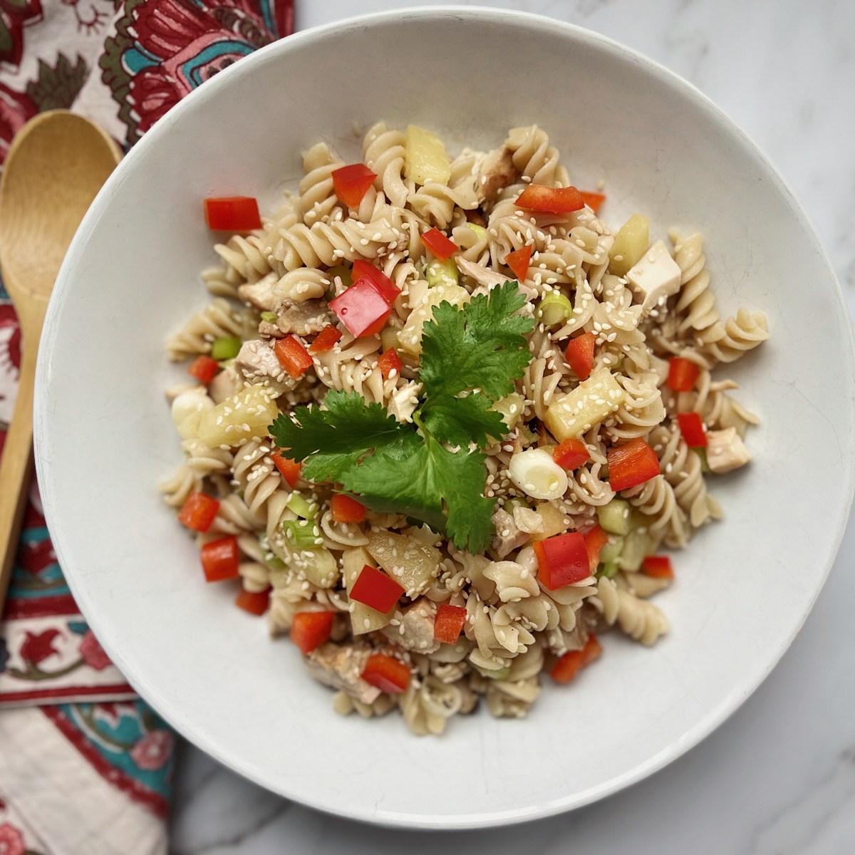 Sesame Chicken Pasta&nbsp;Salad